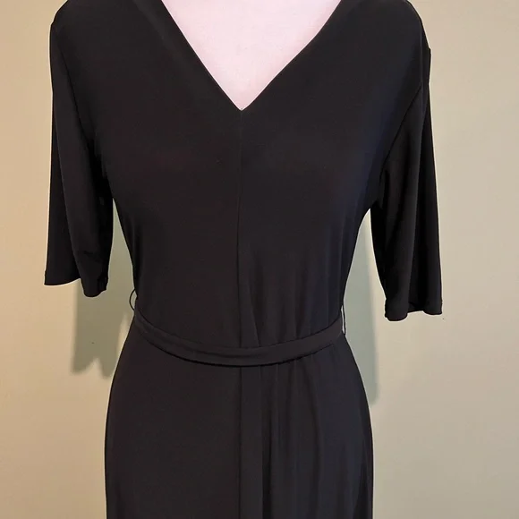 Chaus Black 3/4 Sleeve Dress - Picture 4 of 5